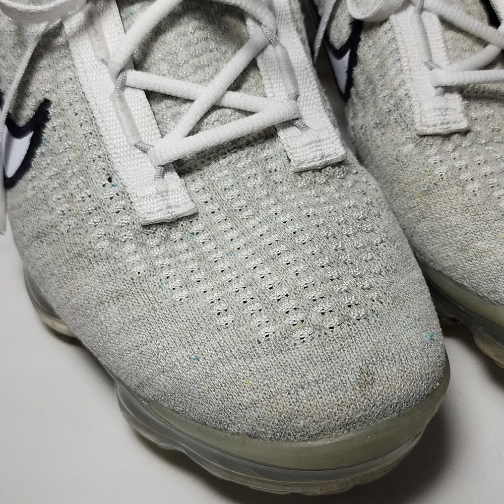 Nike Vapormax Flyknit White‎ Boys Kids Unisex Sneakers DB1550-100 Size 7Y